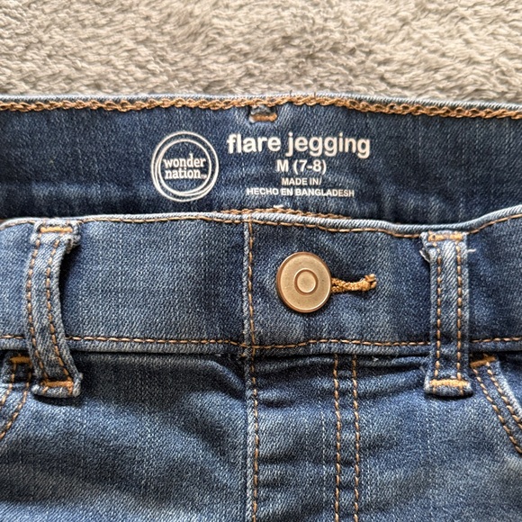 Wonder Nation Kids Blue Distressed Jeans - Picture 2 of 10